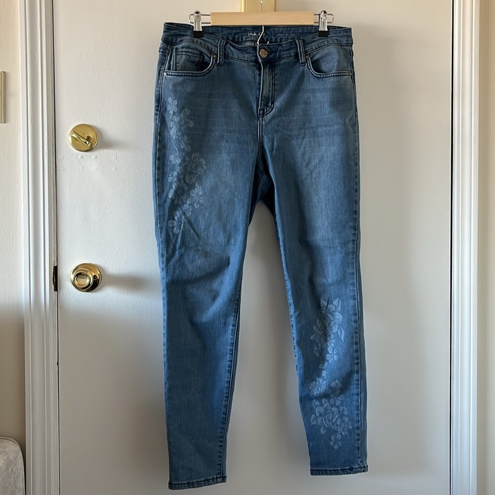 Women’s Skinny Blue Jeans Size 12